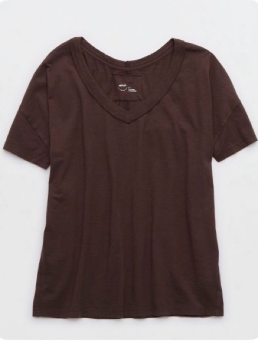 Aerie Oversized V-Neck Boyfriend T-Shirt